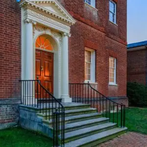 Hammond-Harwood House front stoop