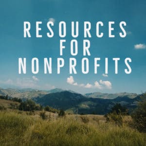 Resoures for Nonprofits