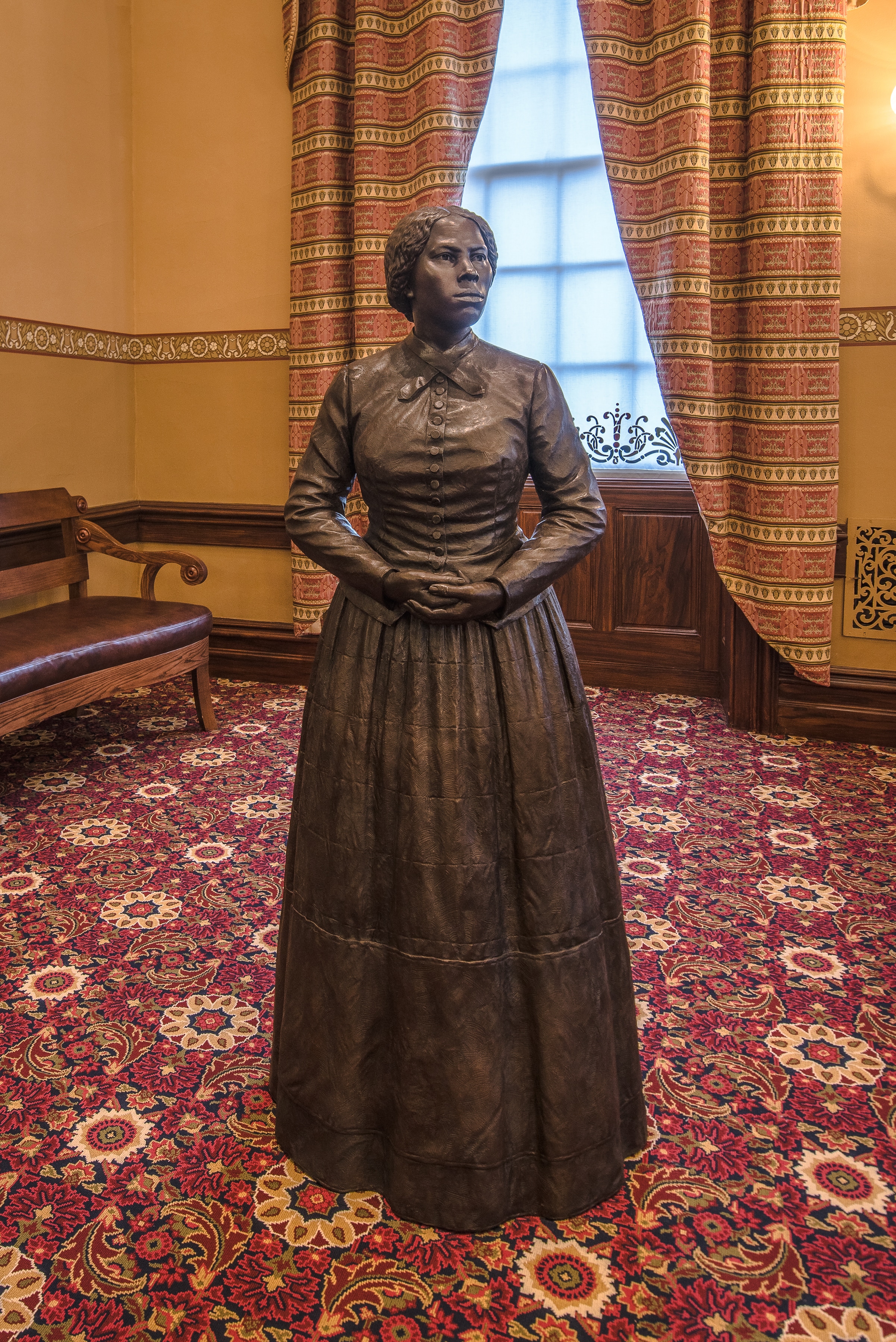 Harriet Tubman at MD State House credit Maryland State Archives