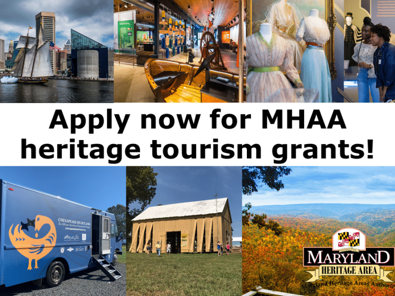 Maryland Heritage Areas Authority FY 2022 Grants e1639401363265