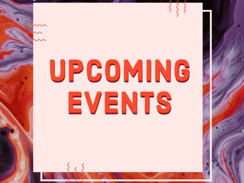 Upcoming Events 1