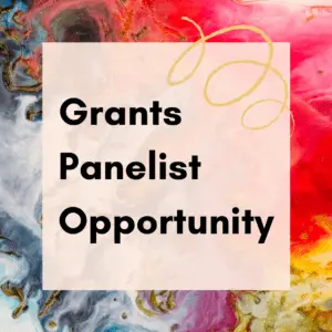 Grants Panelist Opportunity