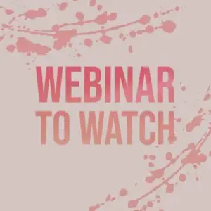 Webinar to watch