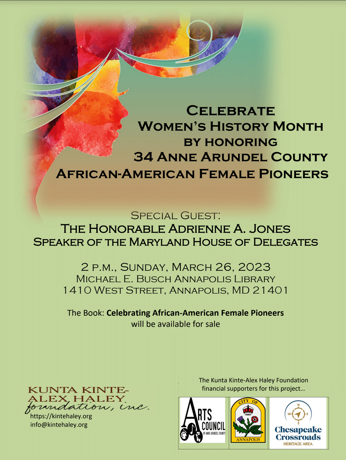 Celebrating African American Female Pioneers - Chesapeake Crossroads ...