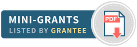 Download list of mini grants by grantee