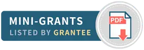 Download list of mini grants by grantee