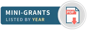 Download list of mini grants by year