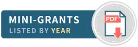 Download list of mini grants by year