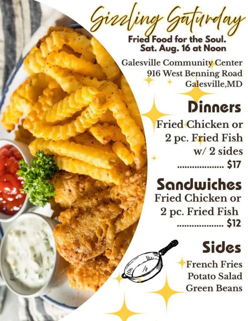 Sizzling Saturday at the Galesville Community Center