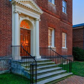 Hammond-Harwood House front stoop