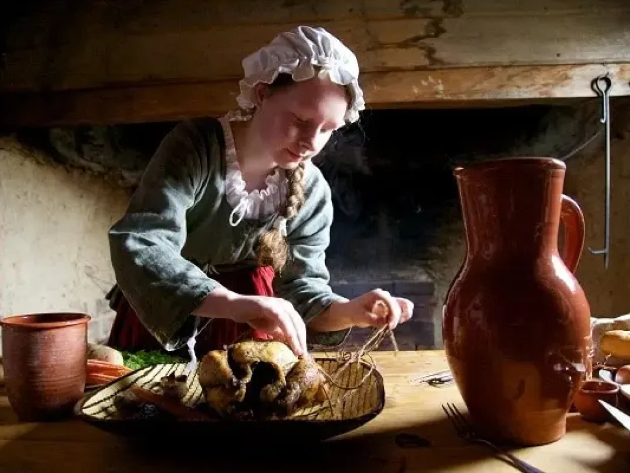 Hearth-cooking