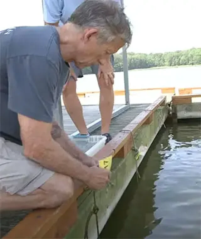 a volunteer at SERC
